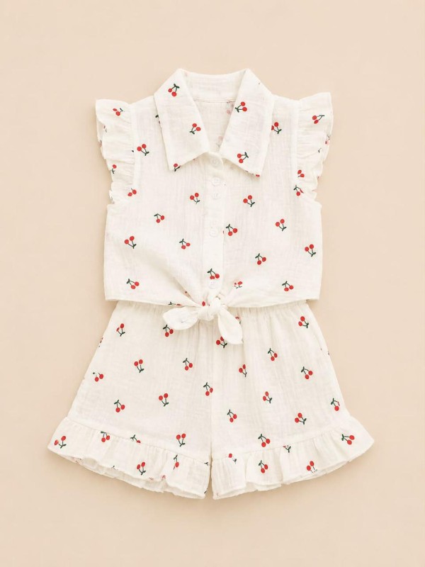 Pretty Baby Cherry Muslin Set