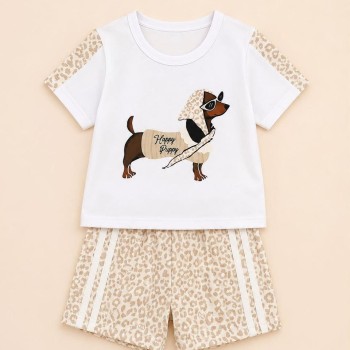 Pretty Baby Beige Puppy Set