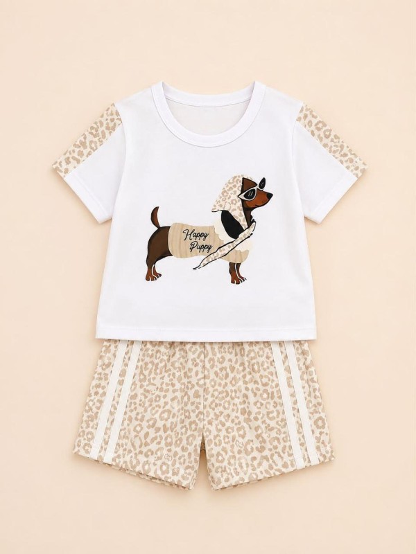 Pretty Baby Beige Puppy Set
