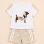 Pretty Baby Beige Puppy Set
