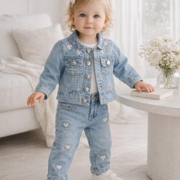 Σετ 2 τεμ Miss Bellina Sparkle Denim